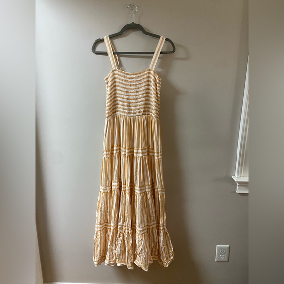 NWT Petal and Pup Orange and White Striped Dress - Picture 3 of 3